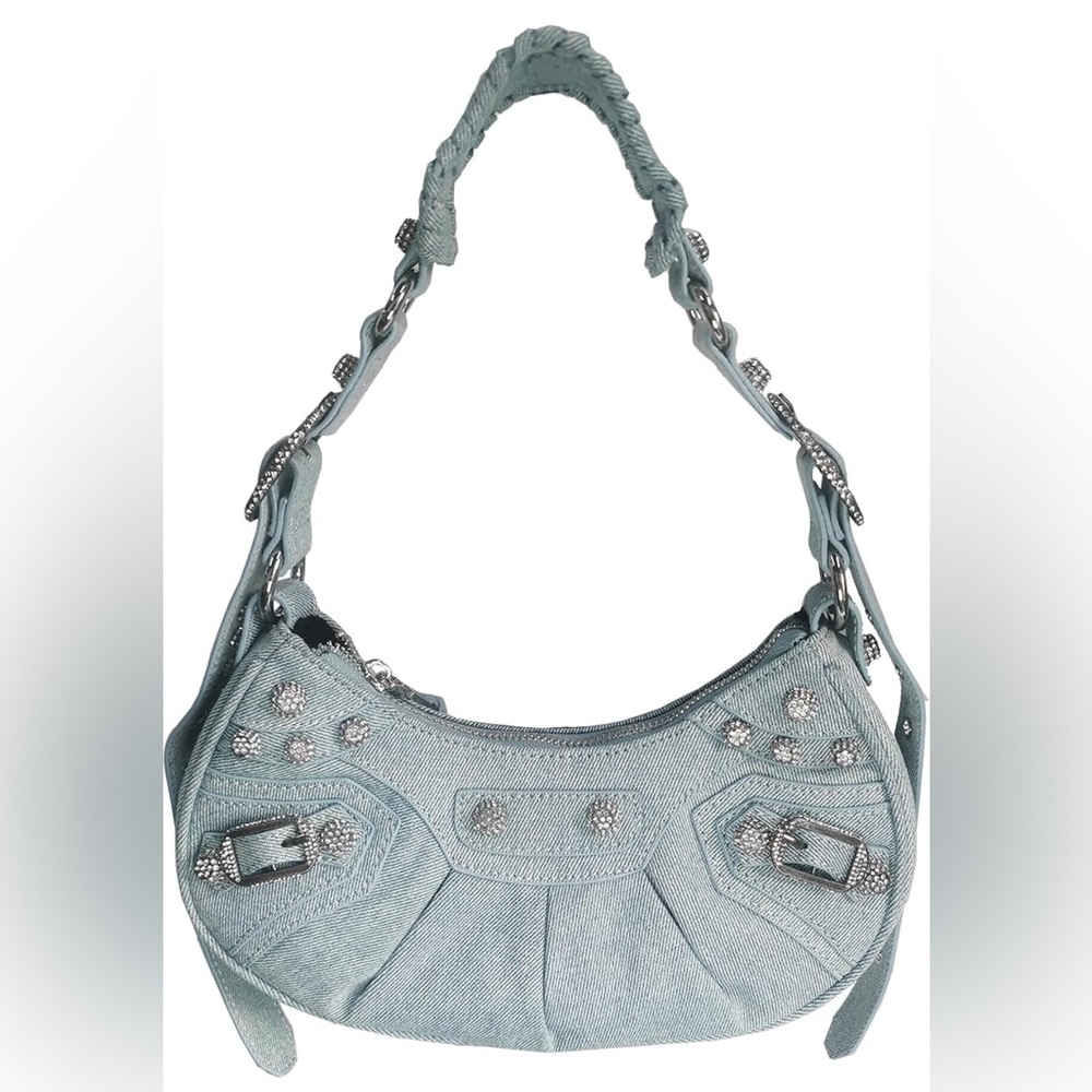Stylish Blue Crossbody Bag